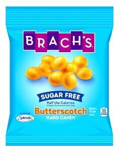 4 Pieces Hard Candy, Butterscotch, Sugar Free
