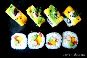 4 pieces Mango California Roll (4)