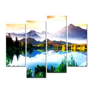 4 Pieces Mountains