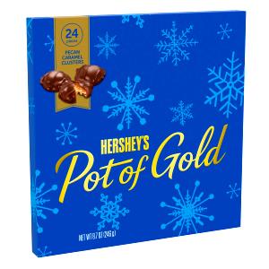 4 Pieces Pot Of Gold Chocolates - Pecan Caramel Clusters