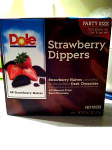4 pieces Strawberry Dippers