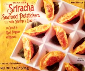 4 potstickers (72 g) Sriracha Seafood Potstickers