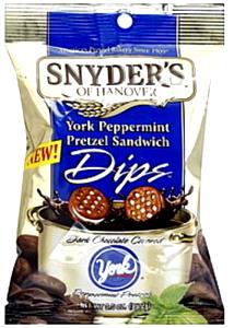 4 sandwiches (30 g) York Peppermint Pretzel Sandwich