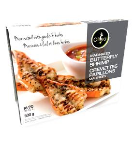 4 shrimp (100 g) Marinated Butterfly Shrimp