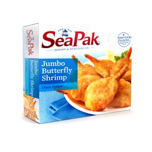 4 shrimp (3 oz) Oven Crunchy Jumbo Butterfly Shrimp