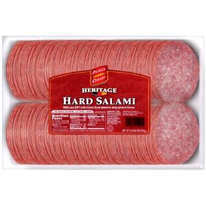 4 slices (28 g) Hard Salami