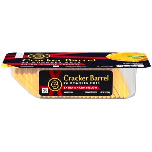 4 slices (33 g) Cracker Cuts Sharp Cheddar
