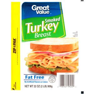 4 slices (54 g) 97% Fat Free Smoked Turkey Breast