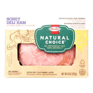 4 slices (56 g) Natural Choice Sliced Honey Deli Ham