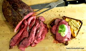 4 slices Thin Sliced Roast Beef