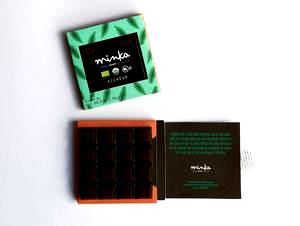 4 squares (40 g) 65% Cacao Dark Chocolate Single Origin Ecuador