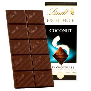 4 Squares Excellence Bar, Dark Coconut