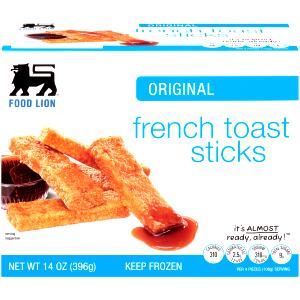 4 sticks (106 g) French Toast Sticks
