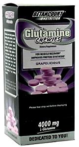4 tablets Glutamine Chewies