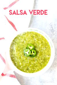 4 tbsp (60 ml) Tomatillo Salsa