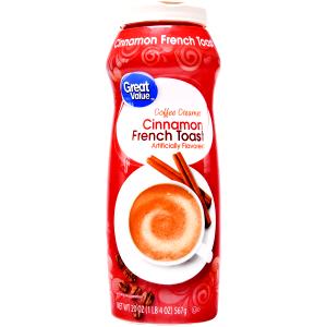4 tsp (12 g) Cinnamon French Toast Coffee Creamer