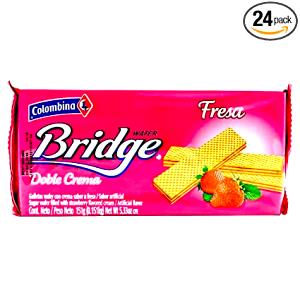 4 wafers (29 g) Assorted Sugar Wafers
