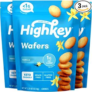 4 wafers (30 g) Gluten Free Vanilla Wafer Cookies