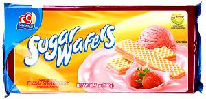 4 wafers (31 g) Strawberry Sugar Wafers
