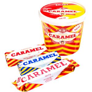 4 wafers (32 g) Mini Caramel Wafers