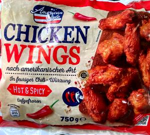 4 wings (118 g) Hot Wings