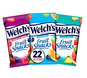 40 Grams Fruit Snacks, 2.25 Oz, All Flavors