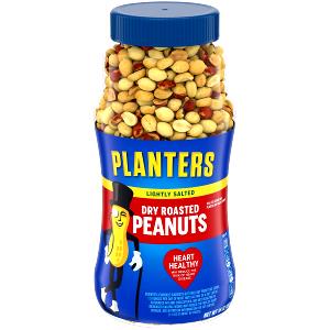 40 pieces (1 oz) Lightly Salted Dry Roasted Peanuts