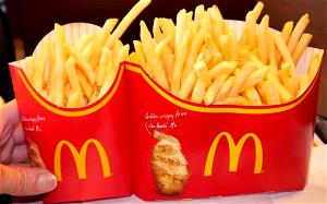 4.1 Oz French Fries, Medium Size