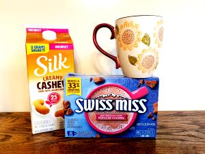 411 Grams LITE HOT CHOCOLATE - Medium - Skim Milk - Dark Chocolate - No Whip