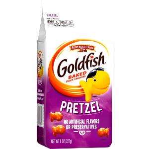 43 pieces (30 g) Goldfish Baked Snack Crackers - Pretzel