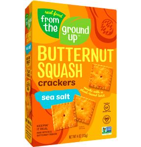 44 crackers (28 g) Butternut Squash Crackers