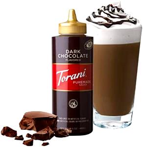 448 Grams MOCHA - Large - Skim Milk - Dark Chocolate - With Non-Fat Whip