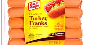 45 Grams Hot Dog, Better For You, Turkey Franks