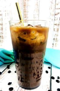 463 Grams ICED MOCHA - Medium - Soy Milk - Dark Chocolate - No Whip