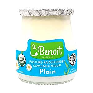 4.75 oz (135 g) Plain Yogurt