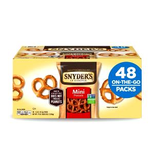 48 pretzels (1 oz) Pretzel Sticks