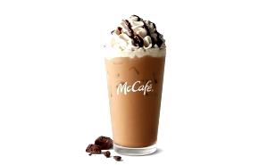 492 Grams ICED MOCHA - Medium - Skim Milk - Dark Chocolate - With Whip