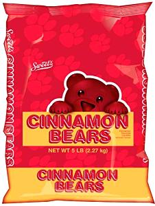 5 bears (43 g) Cinnamon Bears