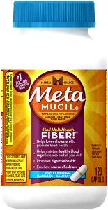 5 capsules Natural Fiber Plus Calcium