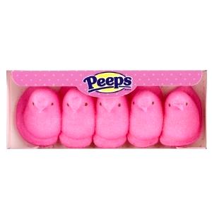 5 chicks (42 g) Marshmallow Chicks