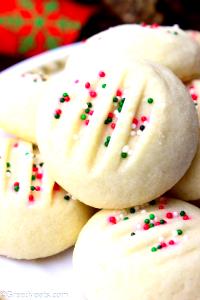 5 cookies (29 g) Shortbread Cookies with Sprinkles