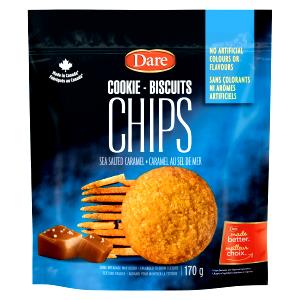 5 cookies (30 g) Cookie Chips Sea Salted Caramel