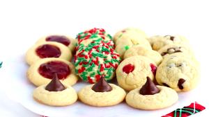 5 cookies Christmas Cookies