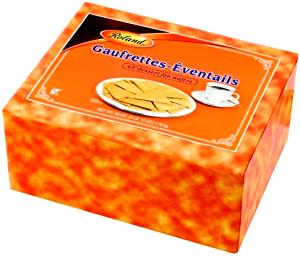 5 Cookies Gaufrettes, Eventails (Fan Wafers)