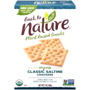 5 crackers (14 g) Organic Classic Saltine Crackers