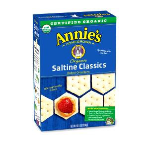 5 crackers (15 g) Organic Saltine Crackers