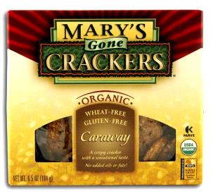 5 crackers (15 g) Sesame, Caraway & Sea Salt Crackers