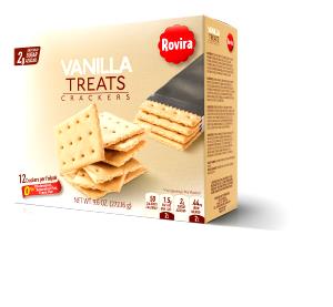 5 crackers (15 g) Vanilla Treats Crackers