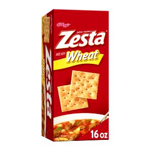 5 crackers (15 g) Zesta Whole Wheat Crackers