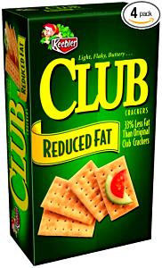 5 crackers (16 g) Club Reduced Fat Crackers